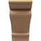 Ekena Millwork 8"W x 16"D x 16"H Classic Mayflower Rough Cedar Woodgrain TimberThane Corbel, Primed Tan CORUR08X16X16MAYRCPR - alternate 6
